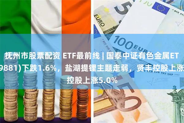 抚州市股票配资 ETF最前线 | 国泰中证有色金属ETF(159881)下跌1.6%，盐湖提锂主题走弱，贤丰控股上涨5.0%